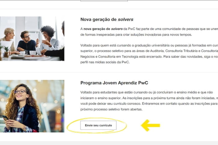 Jovem Aprendiz PWC