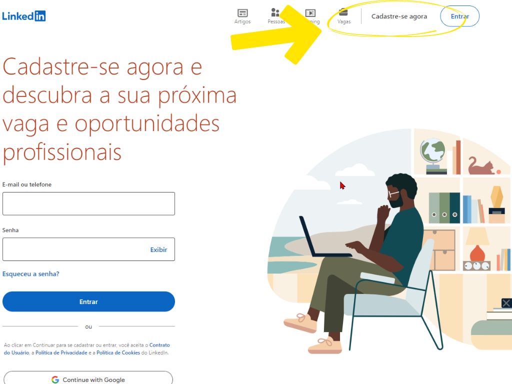 JAB - LinkedIN: segunda imagem do corpo da matéria