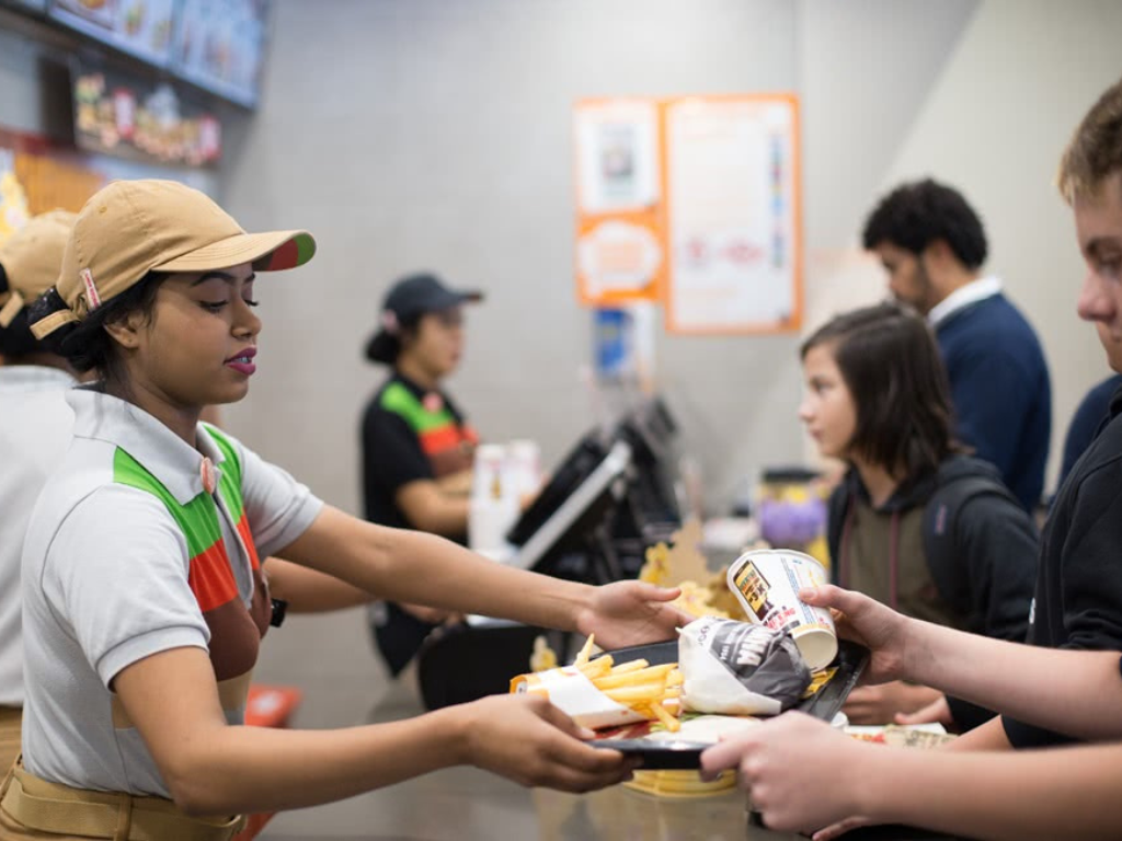 jovem aprendiz burguer king